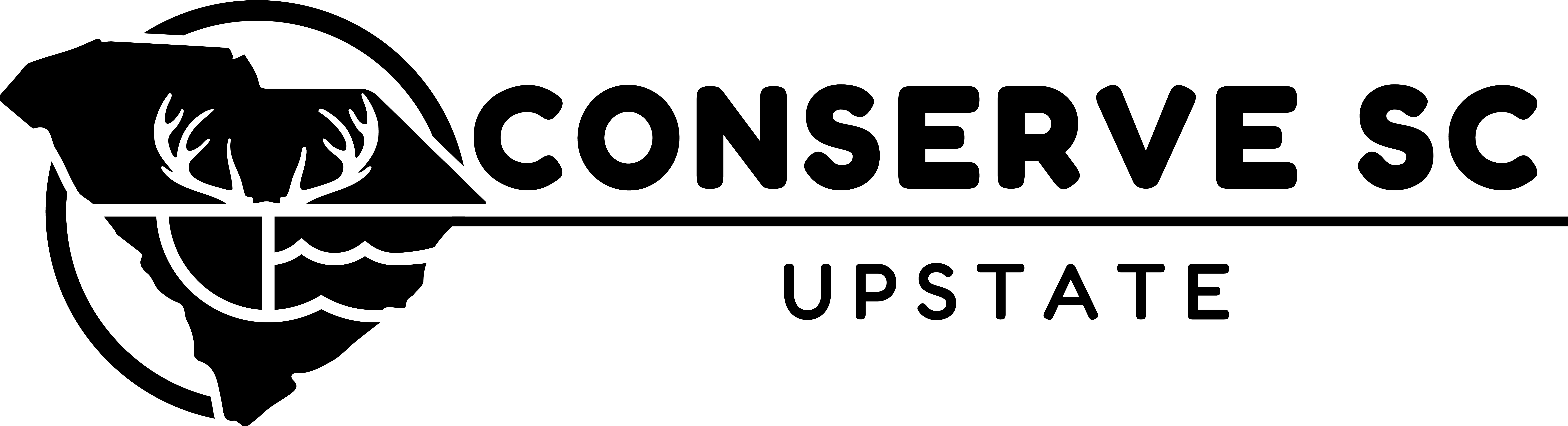 ConserveSC Upstate Logo B&W